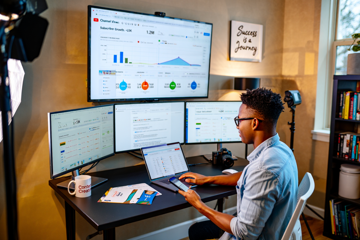 grew my channel using fiverr services